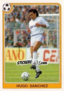 Sticker Hugo Sanchez - Liga Spagnola 1992-1993 n. 177 - Panini