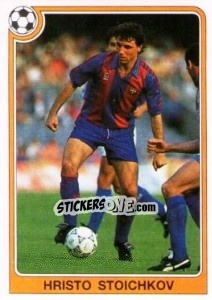 Sticker Hristo Stoichkov - Liga Spagnola 1992-1993 - Panini