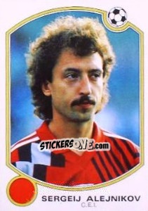 Figurina Sergei Aleinikov (C.E.I.) - Liga Spagnola 1992-1993 - Panini