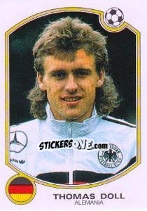 Cromo Thomas Doll (Alemania) - Liga Spagnola 1992-1993 - Panini