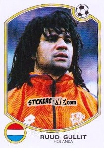 Sticker Ruud Gullit (Holanda) - Liga Spagnola 1992-1993 n. 192 - Panini