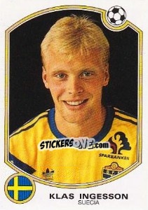 Sticker Klas Ingesson (Suecia) - Liga Spagnola 1992-1993 n. 194 - Panini
