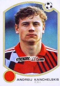 Sticker Andrei Kanchelskis (C.E.I.) - Liga Spagnola 1992-1993 n. 195 - Panini