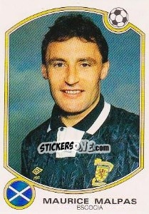 Sticker Maurice Malpas (Escocia) - Liga Spagnola 1992-1993 n. 202 - Panini