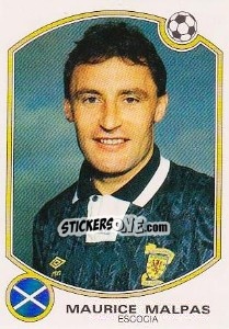 Figurina Maurice Malpas (Escocia) - Liga Spagnola 1992-1993 - Panini