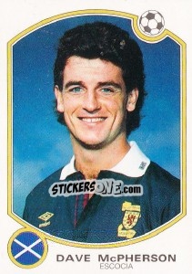 Sticker Dave McPherson (Escocia) - Liga Spagnola 1992-1993 n. 204 - Panini