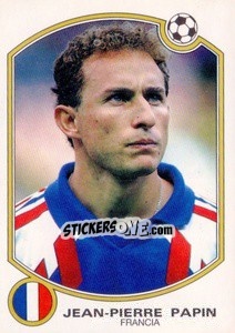 Cromo Jean-Pierre Papin (Francia) - Liga Spagnola 1992-1993 - Panini