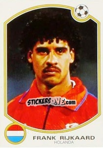 Sticker Frank Rijkaard (Holanda) - Liga Spagnola 1992-1993 n. 211 - Panini