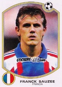 Cromo Franck Sauzee (Francia) - Liga Spagnola 1992-1993 - Panini