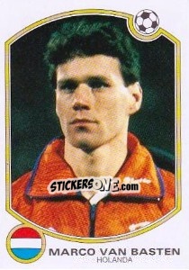 Sticker Marco van Basten (Holanda) - Liga Spagnola 1992-1993 n. 216 - Panini