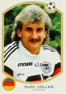 Figurina Rudi Völler (Alemania) - Liga Spagnola 1992-1993 - Panini