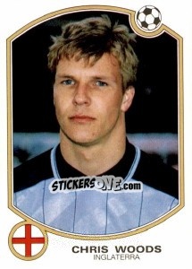 Cromo Chris Woods (Inglaterra) - Liga Spagnola 1992-1993 - Panini