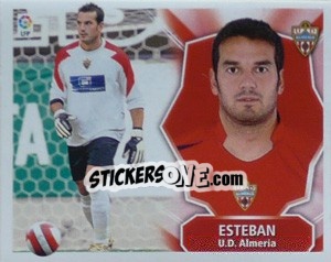 Sticker Esteban - Liga Spagnola 2008-2009 - Colecciones ESTE