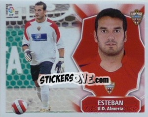 Sticker Esteban - Liga Spagnola 2008-2009 n. 4 - Colecciones ESTE