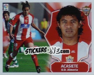 Cromo Acasiete - Liga Spagnola 2008-2009 - Colecciones ESTE