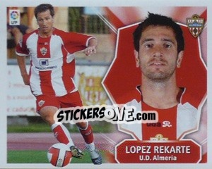 Sticker Lopez Rekarte - Liga Spagnola 2008-2009 n. 8 - Colecciones ESTE