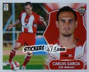 Sticker Carlos Garcia - Liga Spagnola 2008-2009 n. 10 - Colecciones ESTE