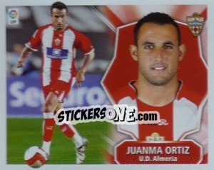 Sticker Juanma Ortiz - Liga Spagnola 2008-2009 n. 19 - Colecciones ESTE