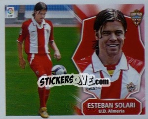 Cromo Esteban Solari - Liga Spagnola 2008-2009 - Colecciones ESTE