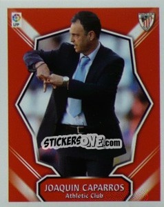 Sticker Entrenador - Joaquín Caparrós - Liga Spagnola 2008-2009 - Colecciones ESTE