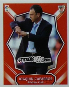 Cromo Entrenador - Joaquín Caparrós - Liga Spagnola 2008-2009 - Colecciones ESTE