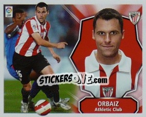 Sticker Orbaiz - Liga Spagnola 2008-2009 n. 37 - Colecciones ESTE