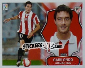 Cromo Gabilondo - Liga Spagnola 2008-2009 - Colecciones ESTE