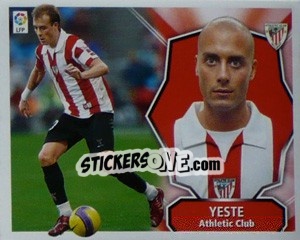Cromo Yeste - Liga Spagnola 2008-2009 - Colecciones ESTE