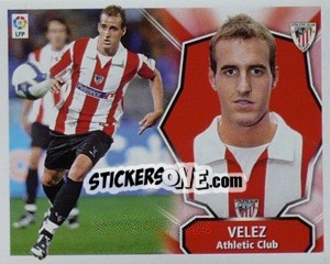 Sticker VELEZ (COLOCAS) - Liga Spagnola 2008-2009 n. 49 - Colecciones ESTE