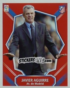 Sticker Entrenador - Javier Aguirre - Liga Spagnola 2008-2009 n. 52 - Colecciones ESTE