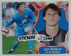 Sticker Leo Franco - Liga Spagnola 2008-2009 n. 53 - Colecciones ESTE