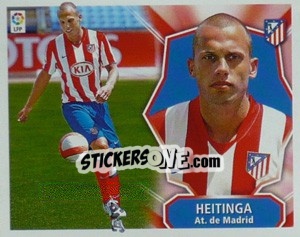 Sticker Heitinga - Liga Spagnola 2008-2009 - Colecciones ESTE