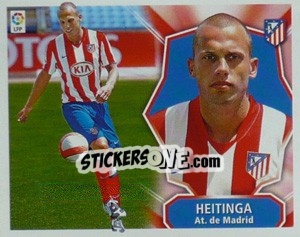 Sticker Heitinga - Liga Spagnola 2008-2009 n. 58 - Colecciones ESTE