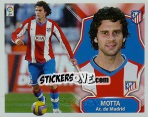Sticker Thiago Motta - Liga Spagnola 2008-2009 - Colecciones ESTE