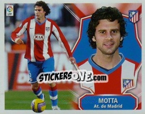 Sticker Thiago Motta - Liga Spagnola 2008-2009 n. 63 - Colecciones ESTE