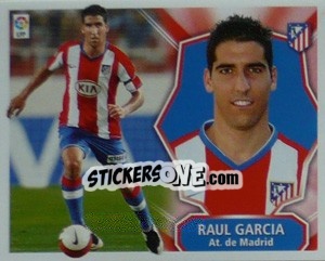 Sticker Raul Garcia - Liga Spagnola 2008-2009 n. 65 - Colecciones ESTE