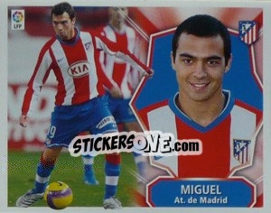 Sticker Miguel - Liga Spagnola 2008-2009 n. 67 - Colecciones ESTE