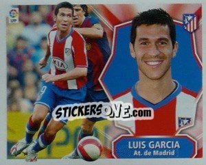 Sticker Luis Garcia - Liga Spagnola 2008-2009 n. 69 - Colecciones ESTE