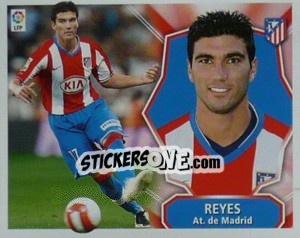 Sticker Jose Antonio Reyes - Liga Spagnola 2008-2009 n. 70 - Colecciones ESTE