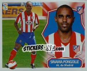 Sticker Sinama Pongolle - Liga Spagnola 2008-2009 - Colecciones ESTE