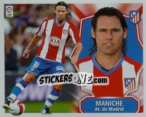 Sticker MANICHE (COLOCAS) - Liga Spagnola 2008-2009 n. 74 - Colecciones ESTE