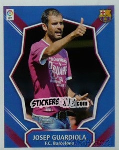 Sticker Entrenador - Josep Guardiola - Liga Spagnola 2008-2009 n. 76 - Colecciones ESTE