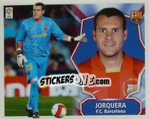 Cromo Jorquera - Liga Spagnola 2008-2009 - Colecciones ESTE