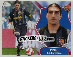 Sticker Pinto - Liga Spagnola 2008-2009 - Colecciones ESTE