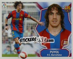 Figurina Puyol - Liga Spagnola 2008-2009 - Colecciones ESTE