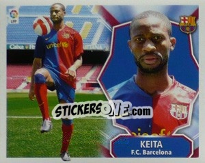 Sticker Seydou Keita - Liga Spagnola 2008-2009 n. 89 - Colecciones ESTE