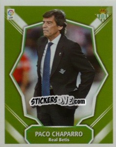 Sticker Entrenador - Paco Chaparro - Liga Spagnola 2008-2009 n. 99 - Colecciones ESTE