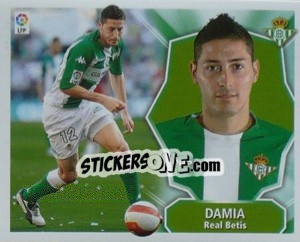 Cromo Damia - Liga Spagnola 2008-2009 - Colecciones ESTE