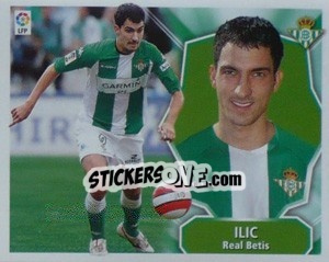Sticker Ilic - Liga Spagnola 2008-2009 n. 103 - Colecciones ESTE