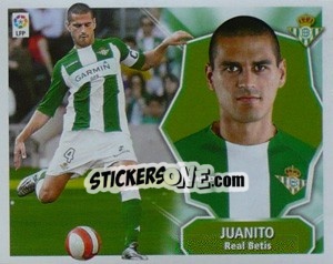 Sticker Juanito - Liga Spagnola 2008-2009 n. 107 - Colecciones ESTE